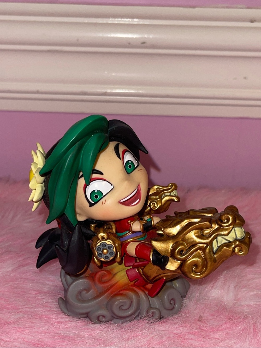 Jinx League Of Legends Arcane Anime Figure Statue chibi powder firecracker